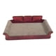 thumbnail image 2 of Rascador para gatos, sofá cama, tablero rascador para gatos, protector de muebles para el hogar, almohadilla rascadora para gatos de interior que jueg Rojo, 2 of 5