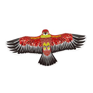 Magideal - Cometa Águila De 65 Pulgadas, Actividades Al Aire Libre, Fácil De Volar, Adultos, Niños, Juguetes, Parque, Juego Familiar Para Patio, Césped, Playa, P Beis Rojo