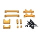 thumbnail image 3 of 1:18 Piezas De Repuesto Del Chasis Del Maletero Del Coche RC Para Wltoys A949 A959 A969 Dorado, 3 of 5
