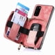 thumbnail image 4 of Funda Tipo Cartera con Correa Cruzada para Samsung Galaxy S20 Protección Contra Golpes Rosa, 4 of 6