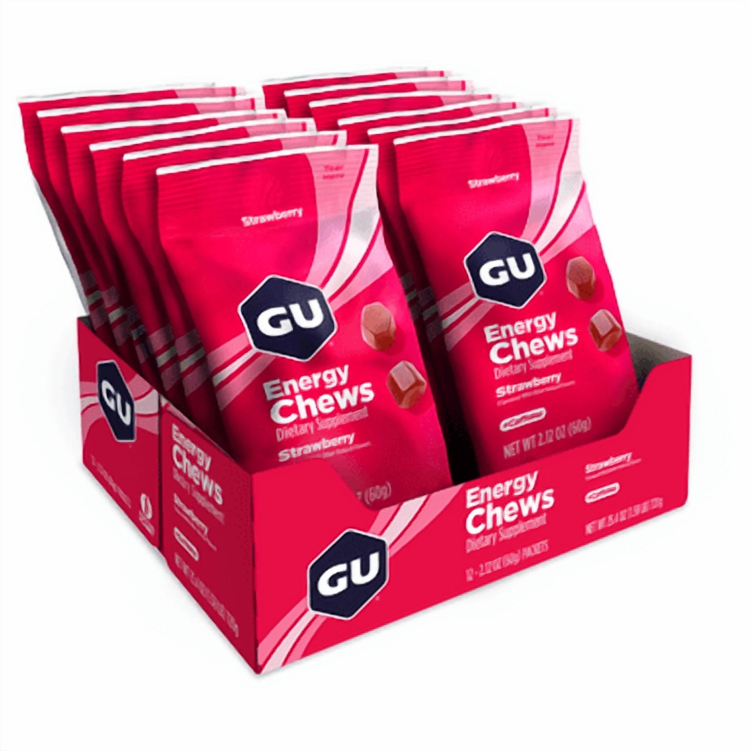 Gu Energy - Gu Box Energy Chews, Strawberry