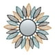 thumbnail image 1 of Espejo Deco Mural Boho Modern Plumas De Metal 80 Cm, 1 of 6