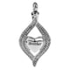 thumbnail image 4 of Collar De Urna De Cremación Con Forma De Corazón De Cristal, Colgante De Recuerdo Para Cenizas, Joyería Para Hermano, 4 of 5