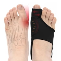 Corrector De Juanetes Dr Jk Para Mujeres Y Hombres, 2 Unidades, Negro