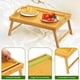 thumbnail image 4 of Mesa Lesnople de bambú para desayuno con patas plegables, 4 of 7