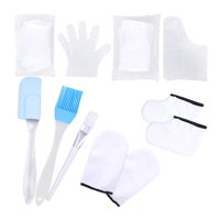 Ioensy - Guantes Para Derretir Cera De Parafina, Botines Gruesos Para Manos, Pies, Baño, Guantes Blancos