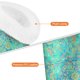 thumbnail image 2 of Soporte para gafas Fintie de piel vegana con forro de felpa, color azul, 2 of 7