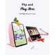 thumbnail image 3 of Funda ESR para iPad A16 de 11.ª y 10.ª generación con soporte vertical, color rosa, 3 of 9