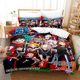 thumbnail image 4 of New My Hero Academia Bedding Set Japan Anime Soft Bedclothes Single Double Queen Twin Duvet Cover Teens Boys Bed Linen, 4 of 5