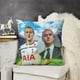thumbnail image 3 of Harry KaneFundas de almohada de terciopelo con tema, regalos de funda de almohada, decoración para el hogar, cojín de lanzar, regalo de cumpleaños para fans y parejas. 56*56cm., 3 of 6