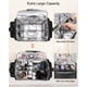thumbnail image 3 of Estuche de maquillaje Relavel Rolling con 4 ruedas y separadores, 3 of 9