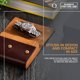 thumbnail image 2 of Funda de viaje para relojes, de piel auténtica, de QWATCHBANDS, 2 of 8