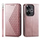 thumbnail image 1 of Funda Flip FOXDOCK para Xiaomi Redmi Turbo 3 5G , Estilo Billetera con Diseño Rombo, Correa de Mano y Soporte, Uso Diario, 1 of 6