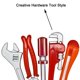 thumbnail image 4 of Bolígrafo Maydahui Hardware con forma de herramienta manual, 20 unidades, 4 of 9