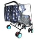 thumbnail image 2 of Cobertor impermeable para lluvia para cochecito doble HSJH universal, 2 of 7