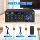 thumbnail image 3 of Receptor amplificador de audio estéreo para el hogar 300Wx2 Bluetooth 5.0, 3 of 3