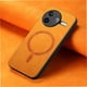 thumbnail image 2 of Magnetic Slim Case for Xiaomi Redmi K80 with Camera Guard & Anti-Scratch Back Yellow, 2 of 6