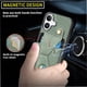 thumbnail image 5 of Funda Resistente para iPhone 16 Plus con Tarjetero y Soporte, Diseño Magnético Verde, 5 of 5