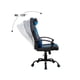 thumbnail image 3 of Silla Gamer Reclinable y Altura Ajustable Azul, 3 of 5