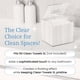 thumbnail image 2 of Caja acrílica para toallas limpias XL Clear Clean Skin Club, 2 of 8