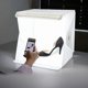 thumbnail image 1 of Kit de estudio fotográfico DEPTHLAN plegable con luz LED de 23 x 23 x 24 cm, 1 of 6