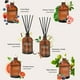 thumbnail image 3 of Difusores De Varillas ZHENG Bruna Serie 80 ML Aromas Ambienta Paraiso Tropical  Aromatizador, 3 of 3