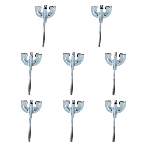 Bothyi - 8X Garras Para Bombo Accesorios Para Instrumentos De Percusión Resistentes Al Desgaste M6