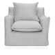 thumbnail image 4 of Juego De Living Fontana 5 Cuerpos Lino Gris Perla, 4 of 7
