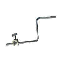 Magideal - Jazz Drum Varilla En Forma De Z Brazos De Tambor De Percusión Montaje De Accesorios Piezas De Cencerro Acero Inoxidable Buen Agarre Soporte De Brazo D Con Cerradura Ajustable