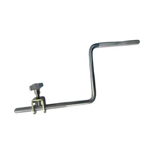 Magideal - Jazz Drum Varilla En Forma De Z Brazos De Tambor De Percusión Montaje De Accesorios Piezas De Cencerro Acero Inoxidable Buen Agarre Soporte De Brazo D Con Cerradura Ajustable