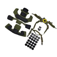 Ioensy - Juego De Forro Para Casco Colgante Sistema De Suspensión Transpirable Deporte Camping Senderismo Verde