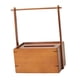 thumbnail image 4 of Porta pañuelos de bambú Porta pañuelos de bambú Elegante decoración Caja de pañuelos con asa de bambú Caja de pañuelos rectangular para oficina Baño, 4 of 5