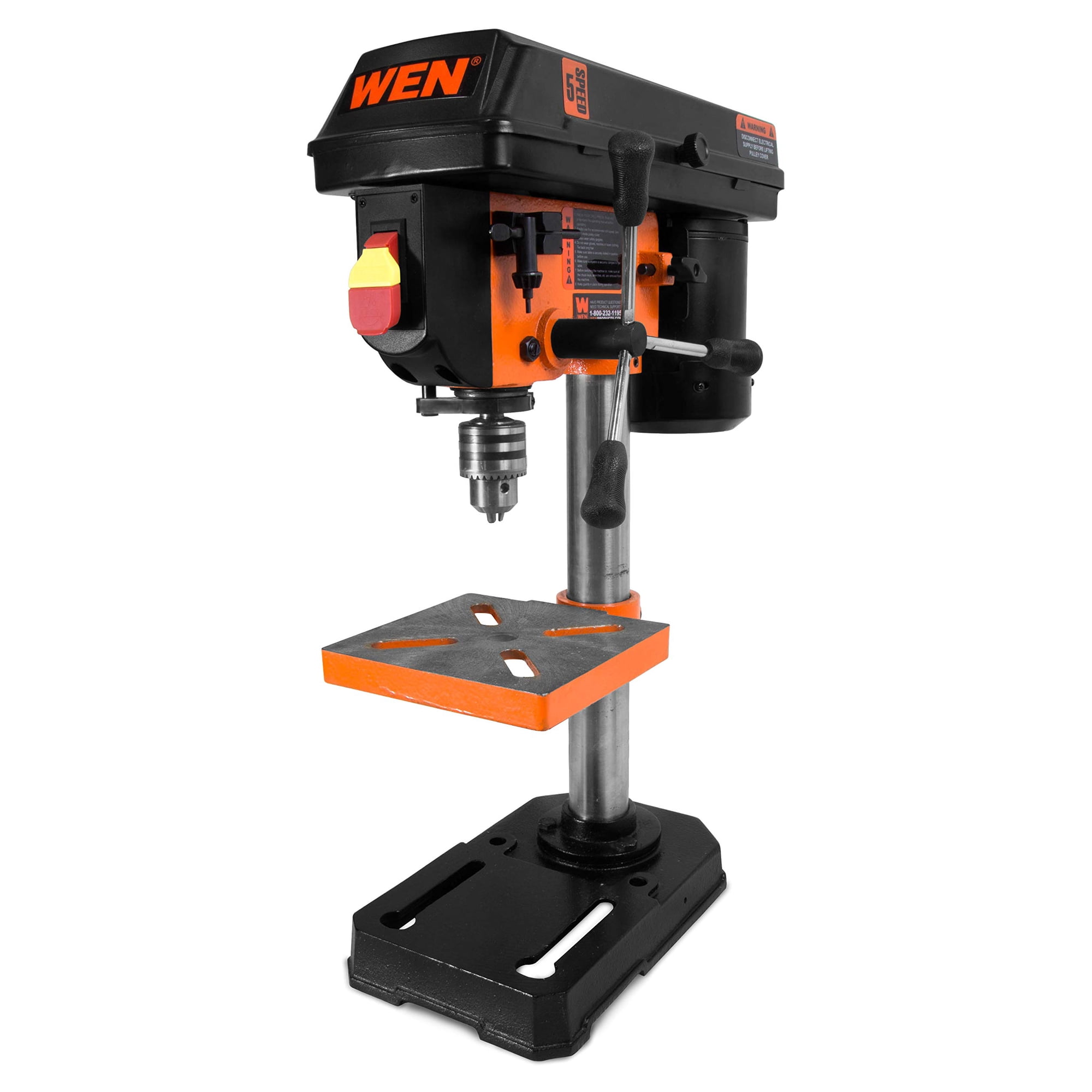 Drill Press Wen 4208t, Mesa De Hierro Fundido, 2,3 A, 20 Cm, 5 Velocidades