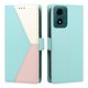 thumbnail image 4 of Funda Cartera Tricolor para Motorola Moto G04/G04S con Soporte, Verde, 4 of 6