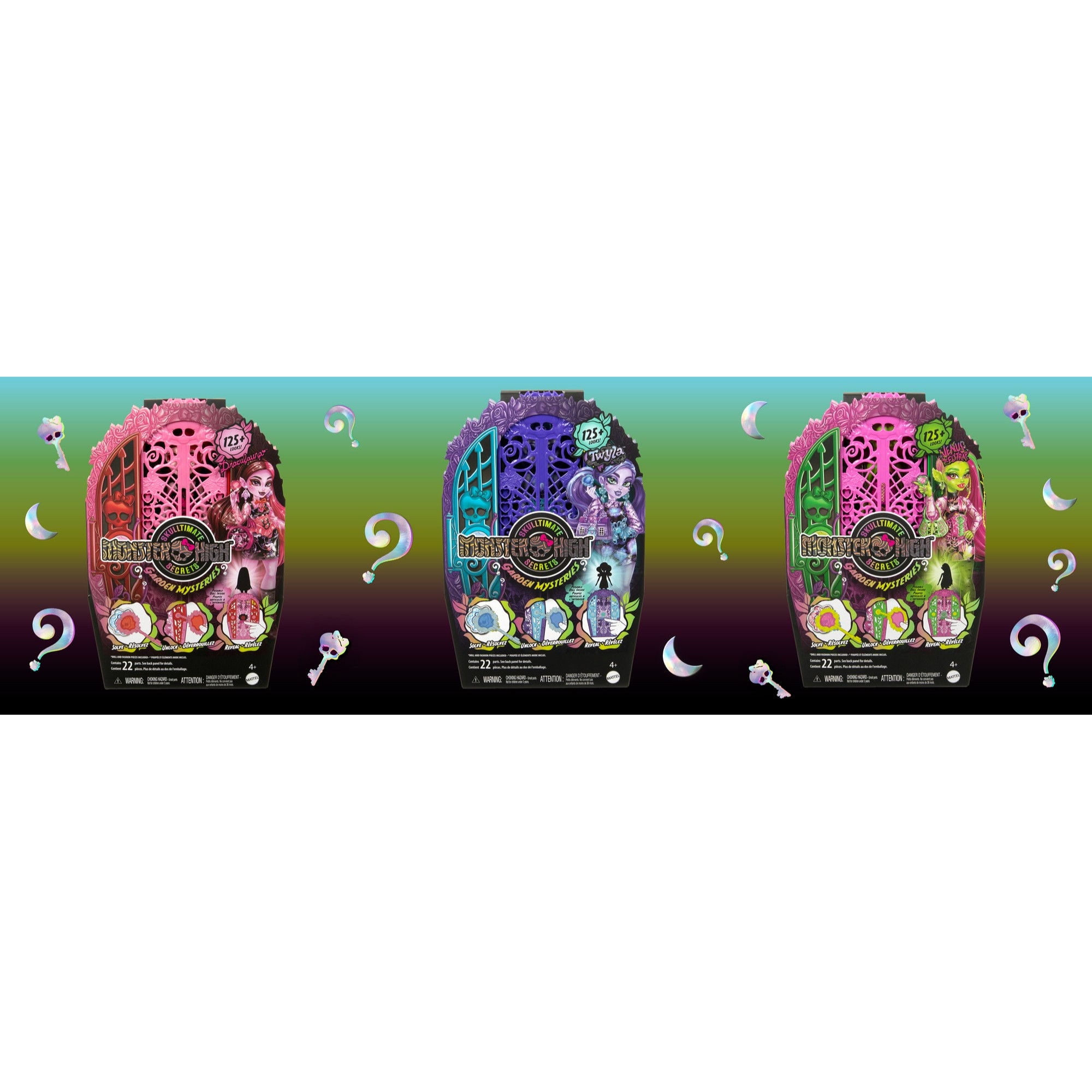 Muñeca Monster High Skulltimate Secrets Garden Surtido 1Un