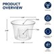 thumbnail image 2 of Vaso para Bebidas Party Essentials 85 ml Transparente – Pack de 50, 2 of 7