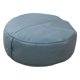 thumbnail image 3 of Puf Redondo Asiento Otomano Piso Suave Reposapiés Para Dormitorio Lavable Azul, 3 of 5