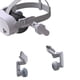 thumbnail image 1 of Auriculares VR Headset con mejora de sonido Hi-Fi, orejeras ajustables y almohadillas de espuma con memoria, ultraligeros y compatibles con los auriculares VR Meta Quest 3/3S-Blanco, 1 of 9