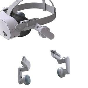 Genérico - Auriculares Vr Headset Con Mejora De Sonido Hi-Fi, Orejeras Ajustables Y Almohadillas De Espuma Con Memoria, Ultraligeros Y Compatibles Con Los Auriculares Vr Meta Quest 3/3S-Blanco