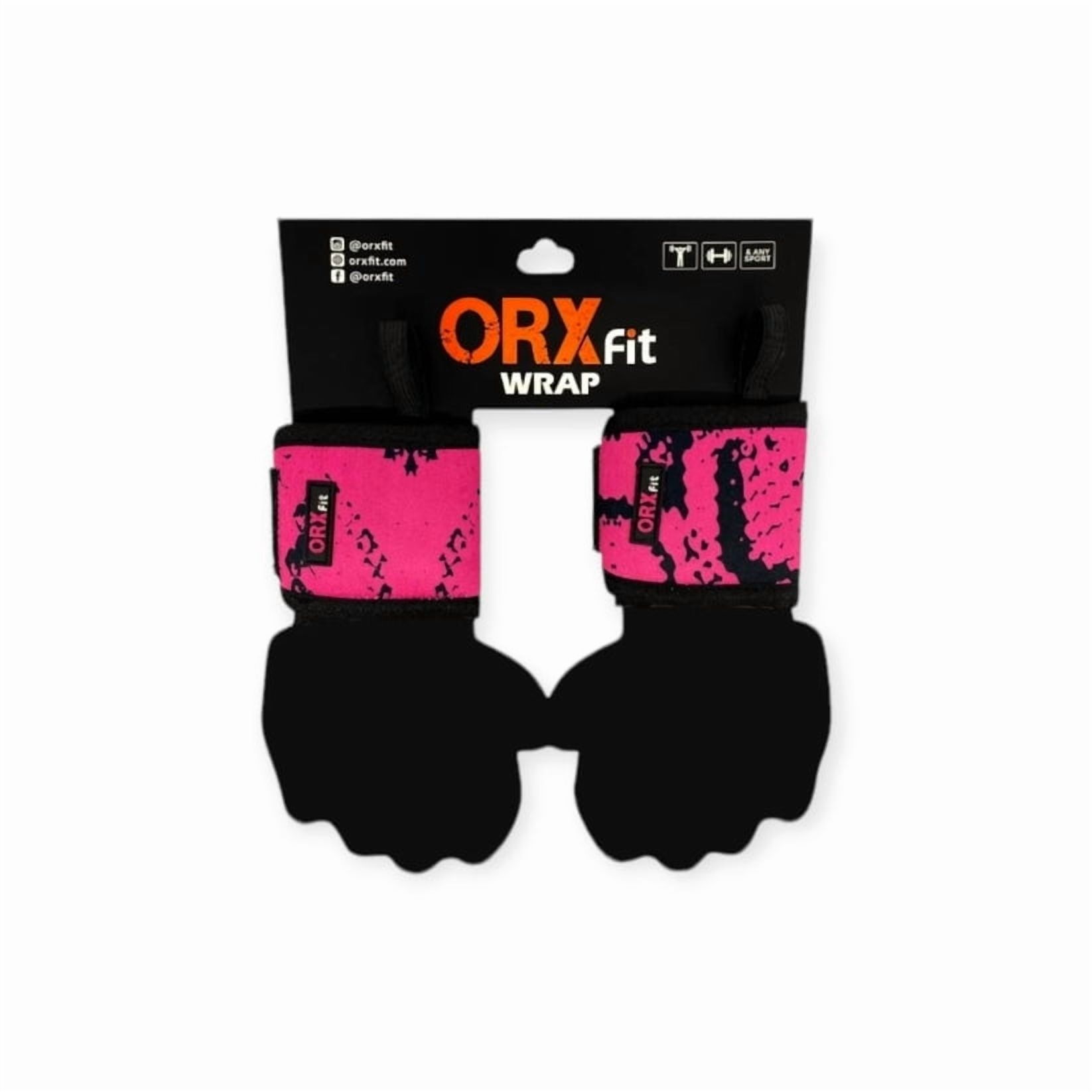 Orxfit - Muñequeras Orx Pink Piton -
