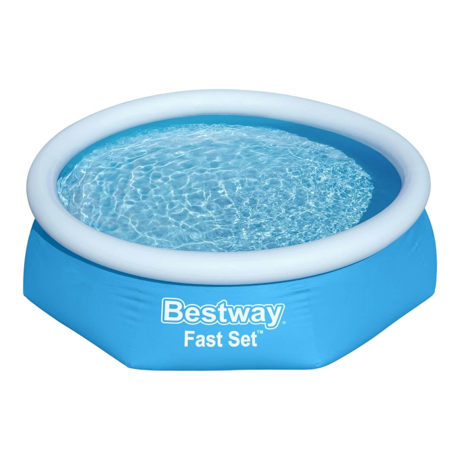 Bestway - Piscina Fast Set Azul 2.44m X 61cm Pool Set