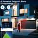 thumbnail image 2 of 2nlf® 2pcs Cámaras de Seguridad Exterior Wifi Ip Alarma, 2 of 3
