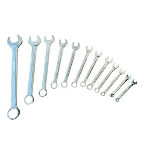 Genérico - Juego Llave Combinada 12 Pcs Punta Corona Con Estuche