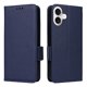 thumbnail image 3 of Funda Cartera para iPhone 16 Tapa Flip con Ranuras y Soporte Azul, 3 of 5