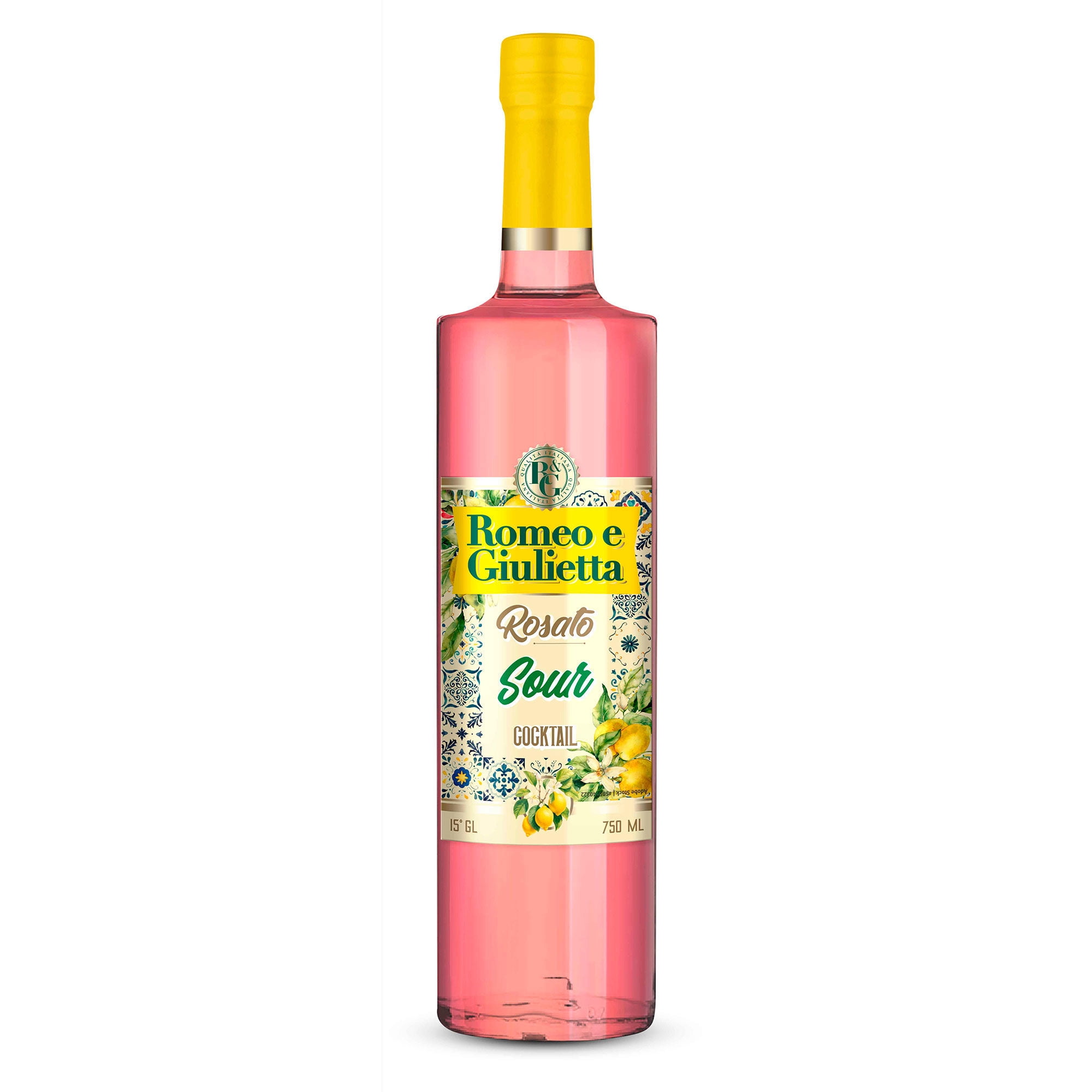 Cóctel Rosato Sour 14° Botella 750 g Romeo E Giulietta