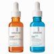 thumbnail image 1 of La Roche-Posay Vitamin C12 + Hyalu B5 Serum Duo: Anti-Wrinkle Antioxidant & Repairing Plumping Serum Set, 1 of 1