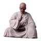 thumbnail image 5 of Figura De Monje Chino De Arcilla De Cerámica, Adorno De Escultura Para El Hogar, Oficina, Mesa, Estilo A, 5 of 5
