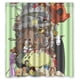 thumbnail image 1 of Cortina de ducha de El Viaje de Chihiro, colección de dibujos animados de anime, juego de cortina de baño con ganchos, tamaño 66 x 72 pulgadas, 1 of 3