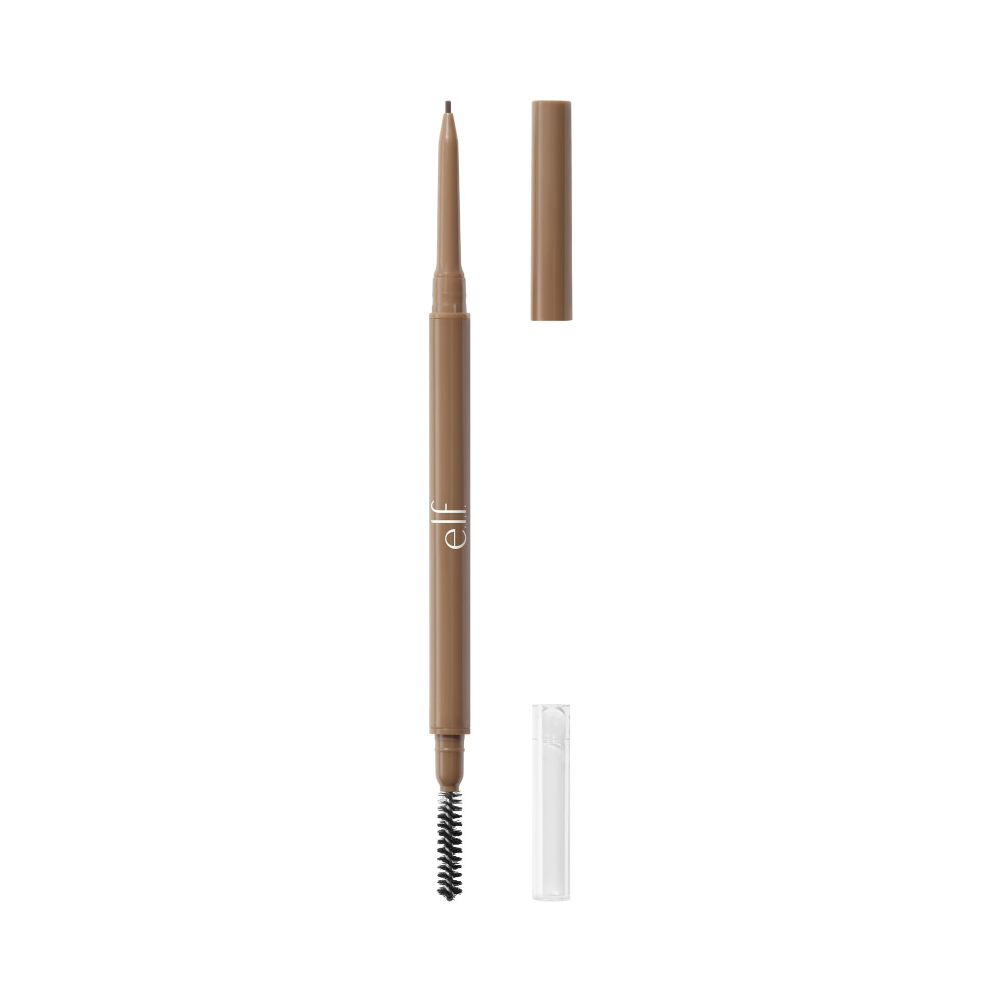 Lápiz Para Cejas E.l.f. Microfino, Impermeable, Vegano, Marrón Neutro
