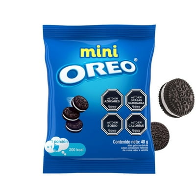 Galleta Mini De Chocolate Rellenas 40 G Oreo